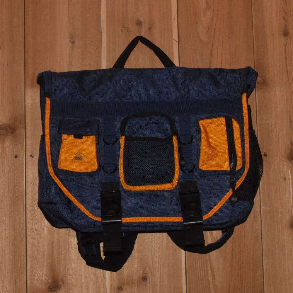 NWT Blue & Orange Laptop Backpack!!
